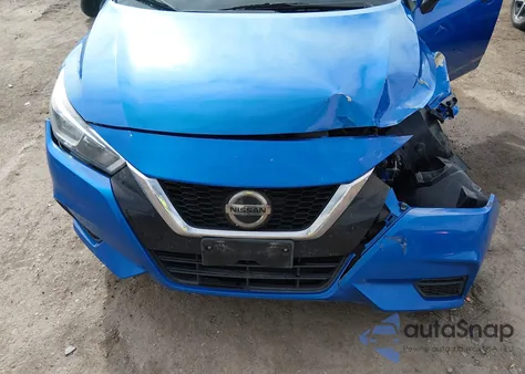 2022 Nissan Versa 1.6 S Xtronic Cvt z USA, uszkodzony, nr VIN 3N1CN8DV4NL833316